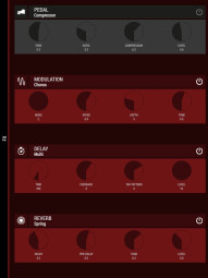 Marshall Code 25 : A5 App. Choix des effets Marshall Code 25 : A5 App. Choix des effets