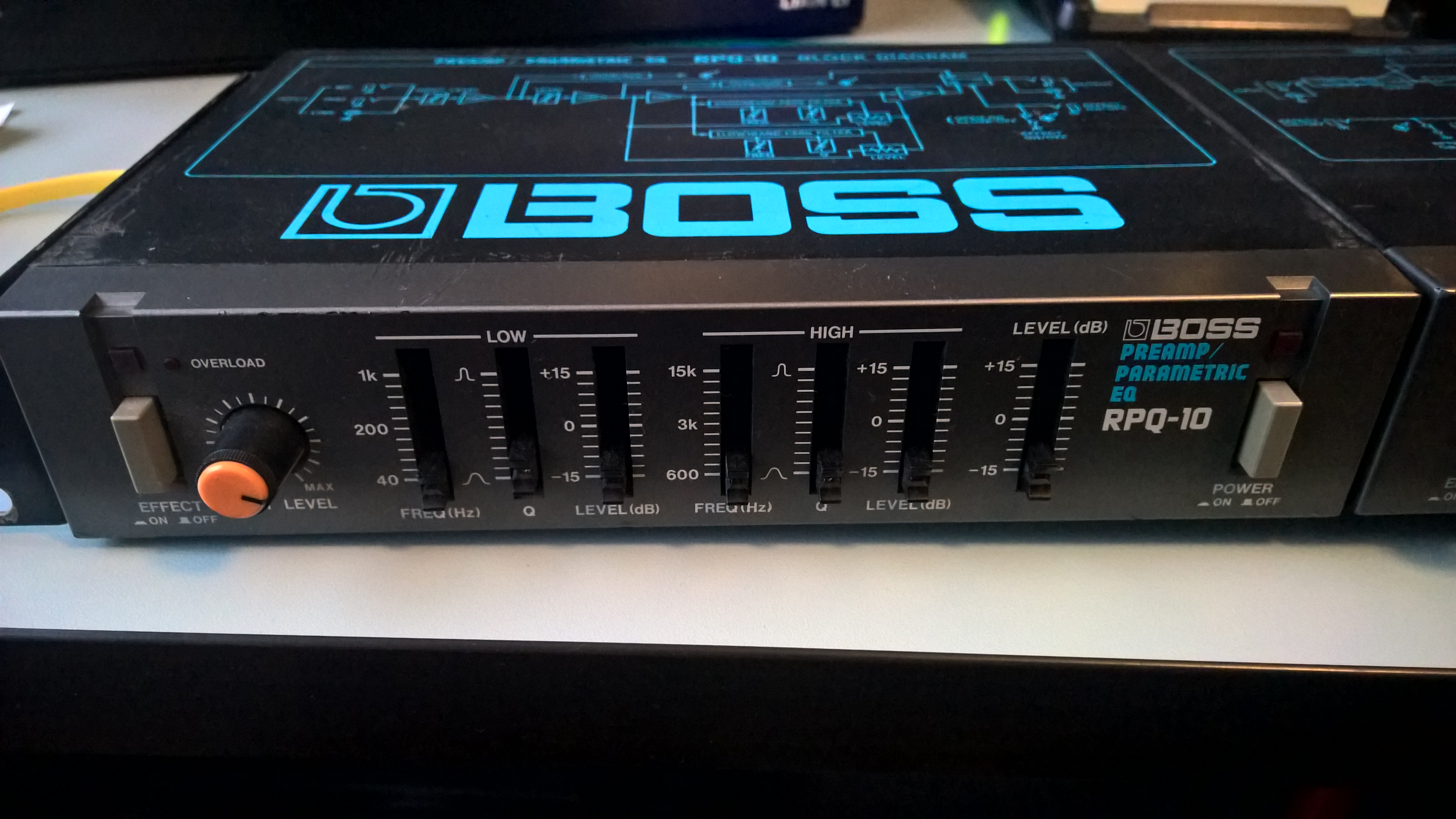 Pictures and images Boss RPQ-10 Preamp / Parametric EQ 
