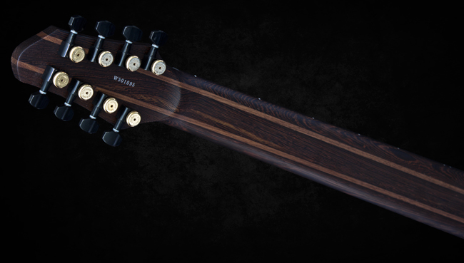 Jericho Guitars Edge Premium 8 : Back of Head 9