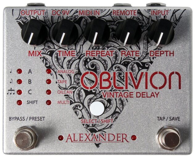Alexander Pedals Oblivion : Oblivion Front Alexander Pedals Oblivion : Oblivion Front