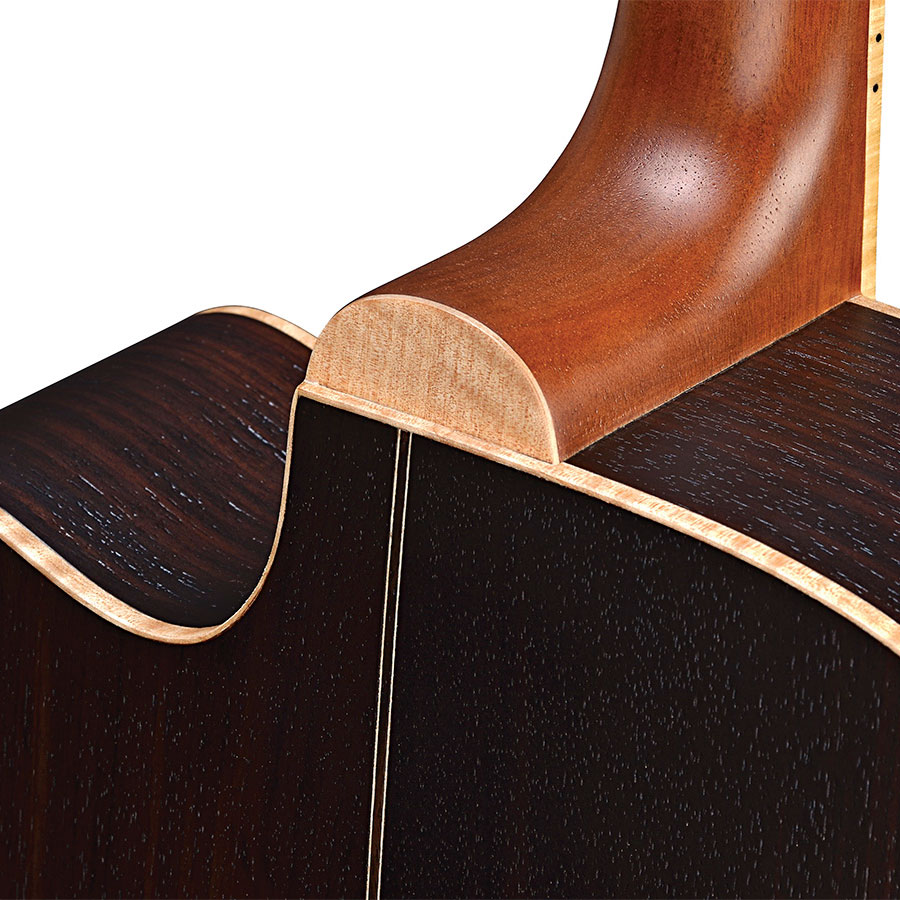 Mitchell Guitars ME2CEC : Mitchell ME2CEC Neck joint1