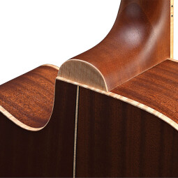 Mitchell Guitars ME1ACE : Mitchell ME1ACE neck joint1 Mitchell Guitars ME1ACE : Mitchell ME1ACE neck joint1