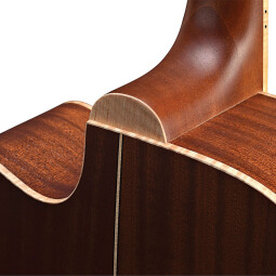 Mitchell Guitars ME1CE : Mitchell ME1CE neck joint 21
