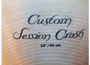Zildjian K Custom Session Crash 16"