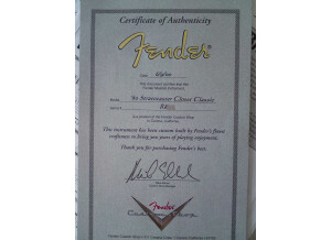 Fender Custom Shop / Time Machine Series - '60 Strat Closet Classic