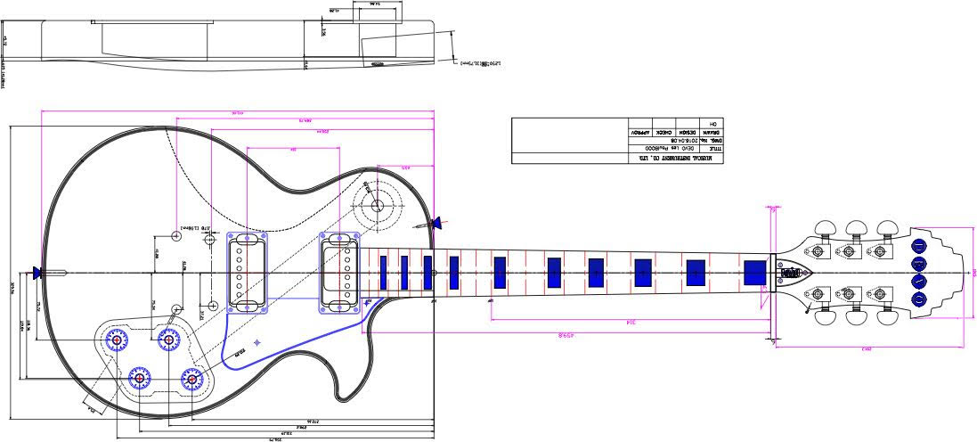 Eastwood Guitars DEVO &ldquo;Whip It&rdquo; Guitar : devogtrdrawing
