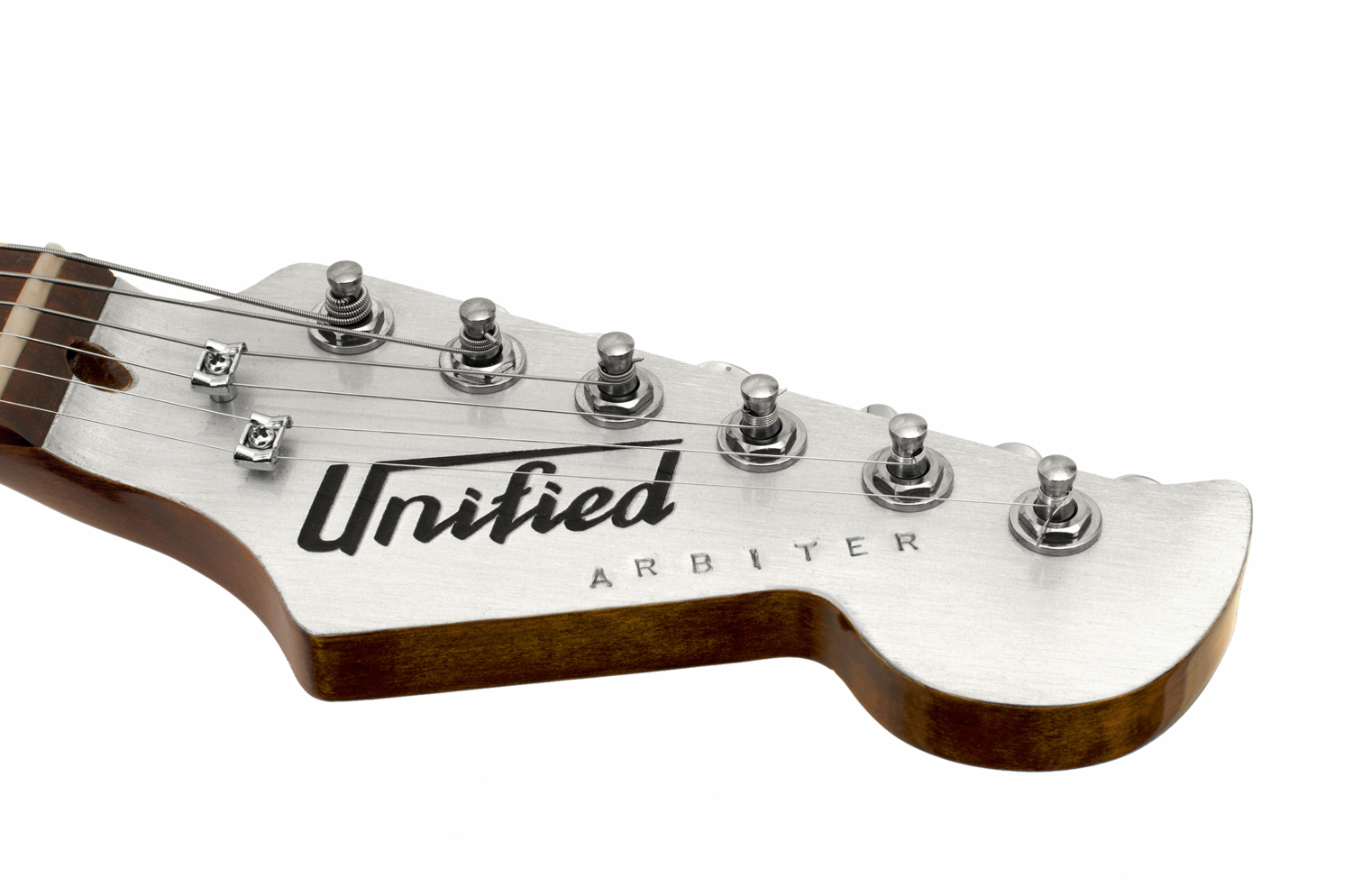 Unified Guitar Works Arbiter : Arb headstock top
