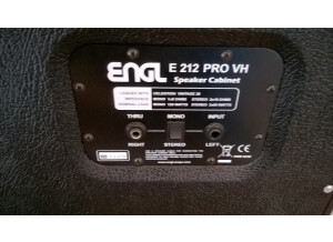 ENGL E212VHB Pro Straight 2x12 Cabinet (71092)