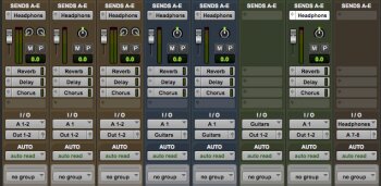 Effect bus DAW Effect bus DAW