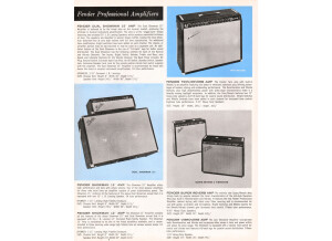 1964-1965 Catalog - DualShowman15-Showman12-Showman15-SuperReverb-Vibroverb-TwinReverb