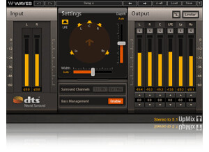 Waves DTS Neural Surround UpMix