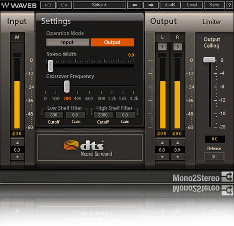 dts neural mono2stereo