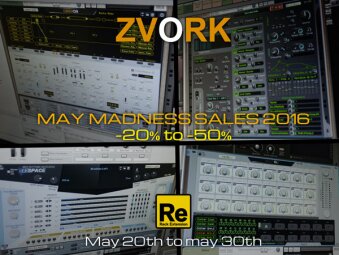 Zvork Noxious Additive Wave Synthesizer : MayMadness2016 Zvork Noxious Additive Wave Synthesizer : MayMadness2016