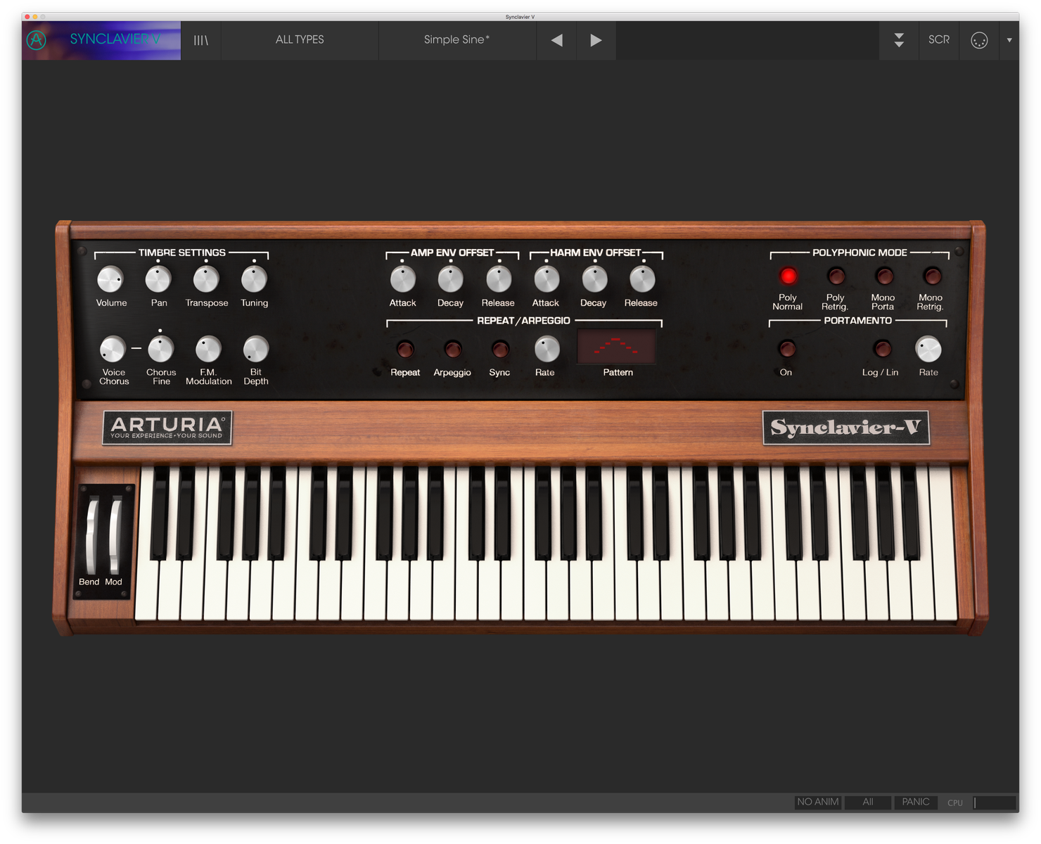 Arturia Synclavier V : Synclavier 1