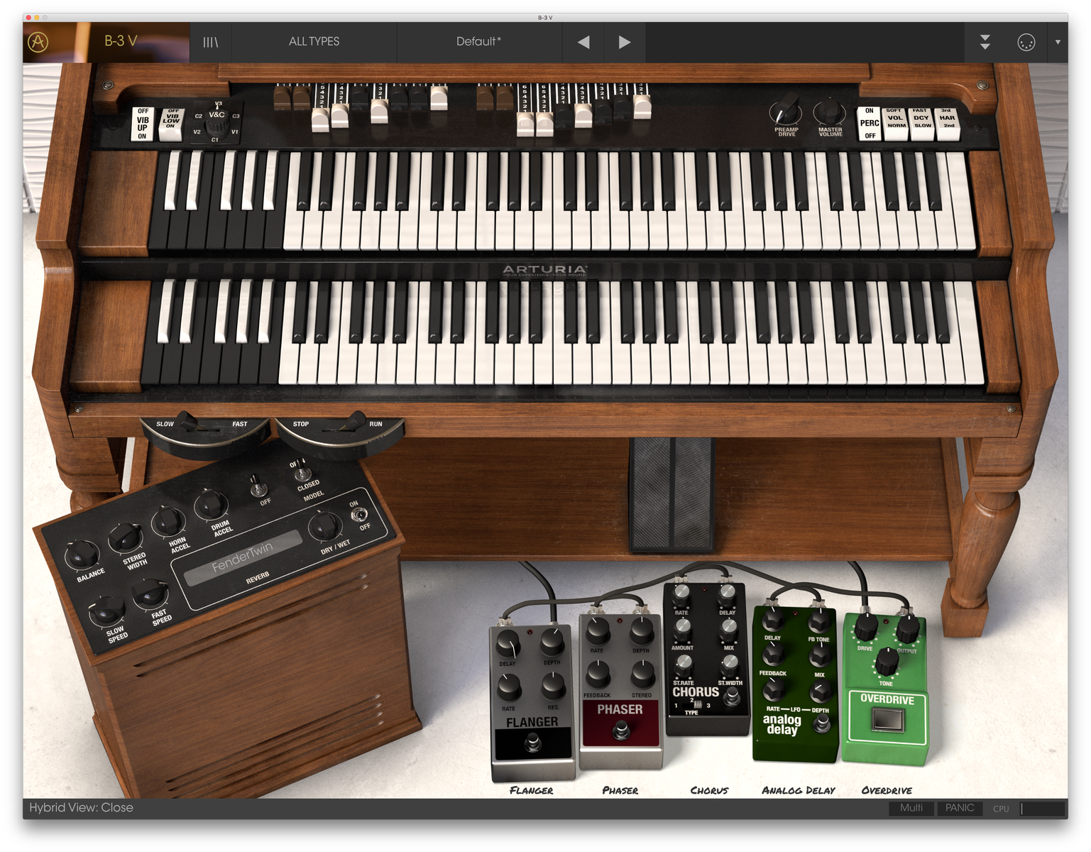 Arturia B-3 V : b 3 A