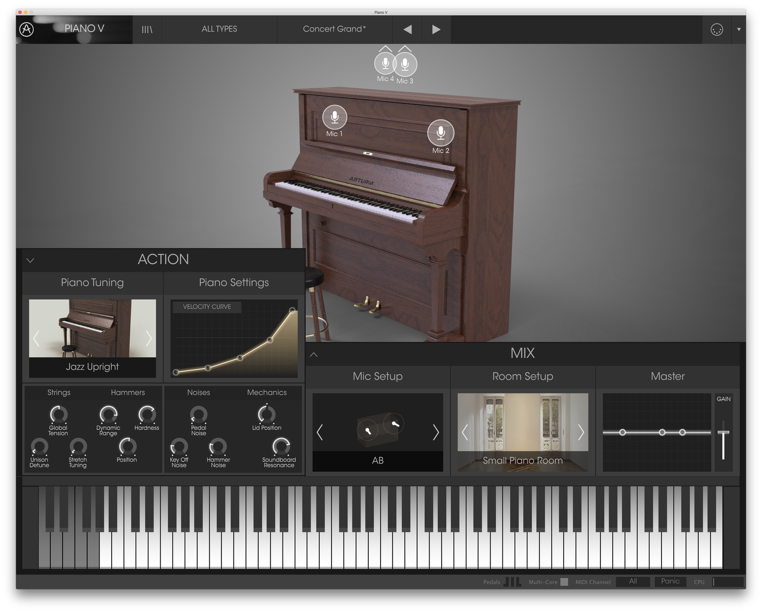Arturia Piano V : piano v 4