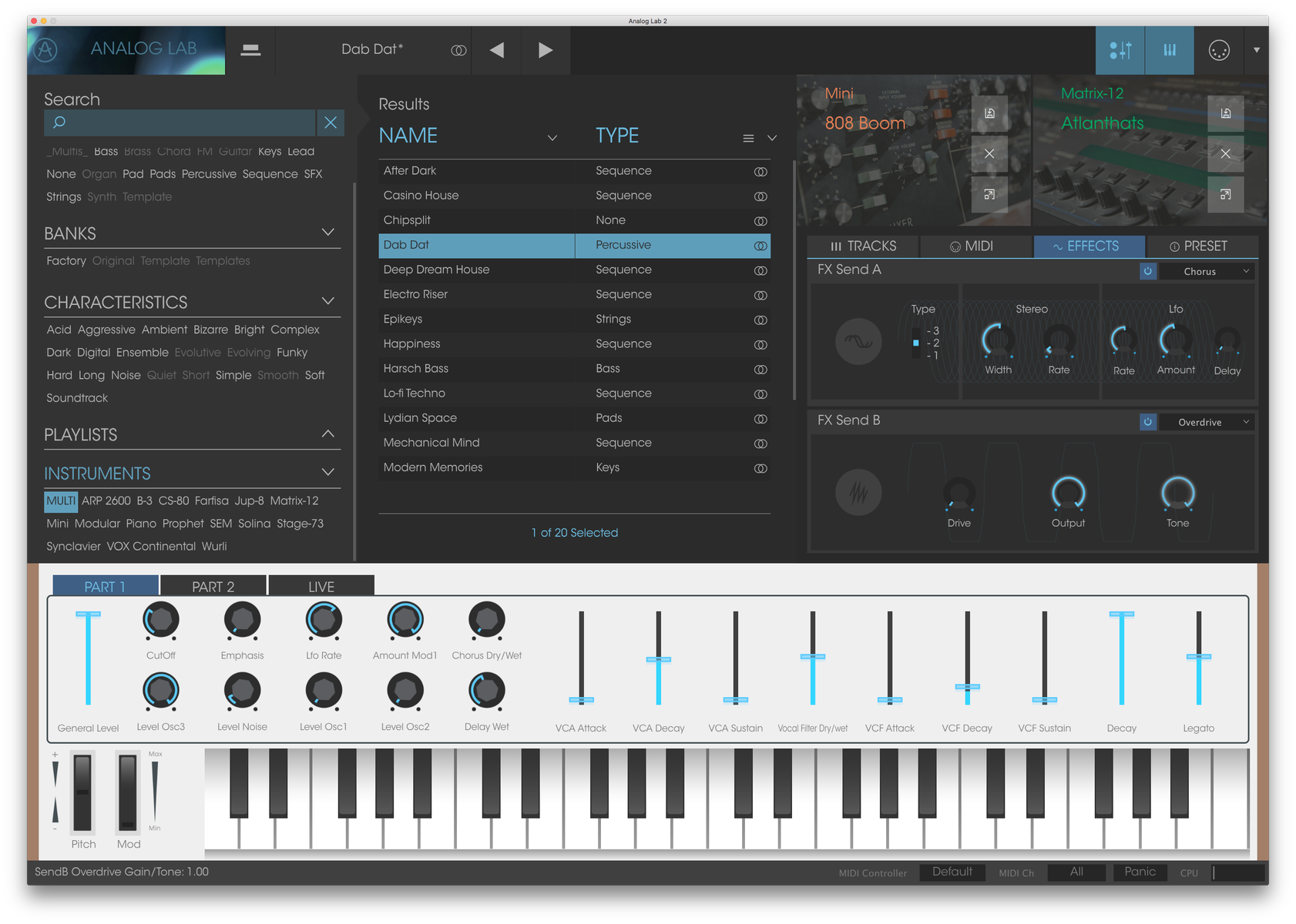 Arturia Analog Lab 2 : Analog Lab 2 3