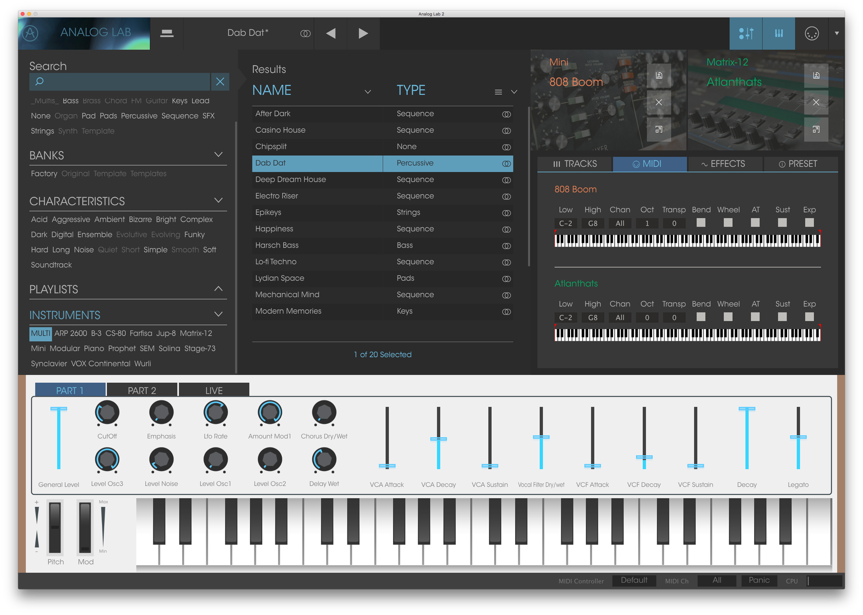 Arturia Analog Lab 2 : Analog Lab 2 2