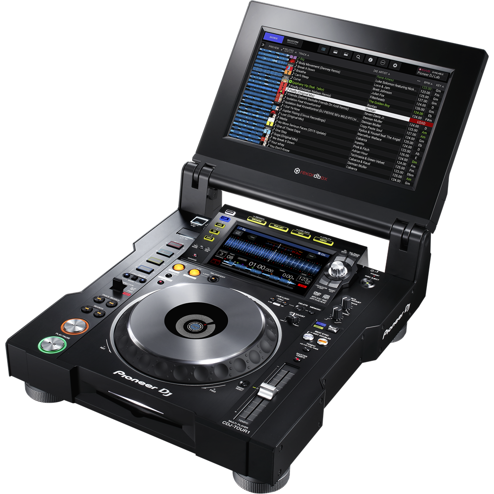 Pioneer CDJ-TOUR1 : cdj tour1 angle
