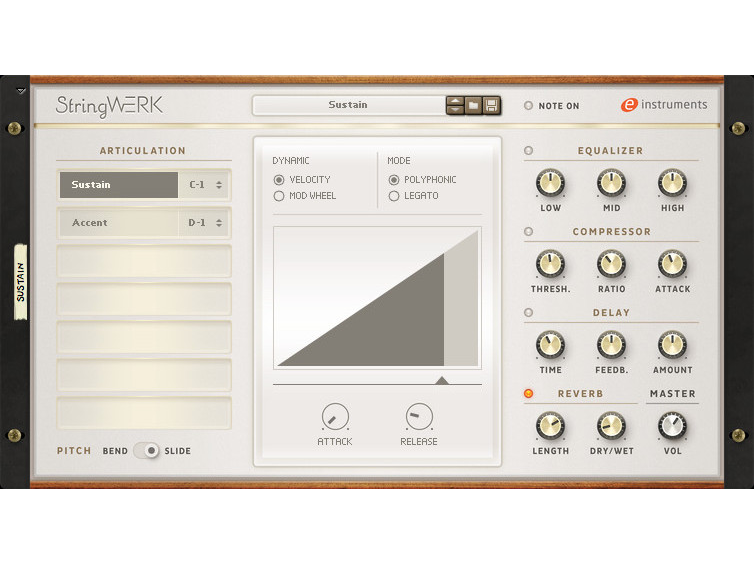 e-instruments StringWERK - Studio Strings : Strings2