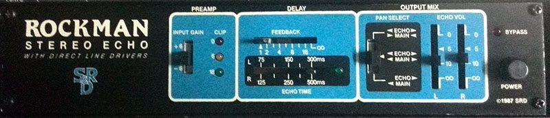 rockman stereo echo Rockman Stereo Chorus by SR&D
