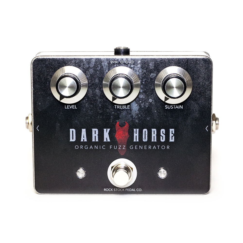 dark horse fuzz pedal rock stock pedals 01