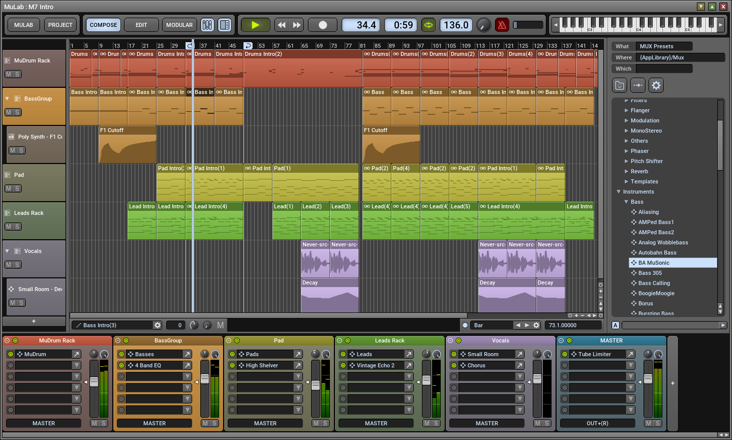 MuLab 7 Screenshot
