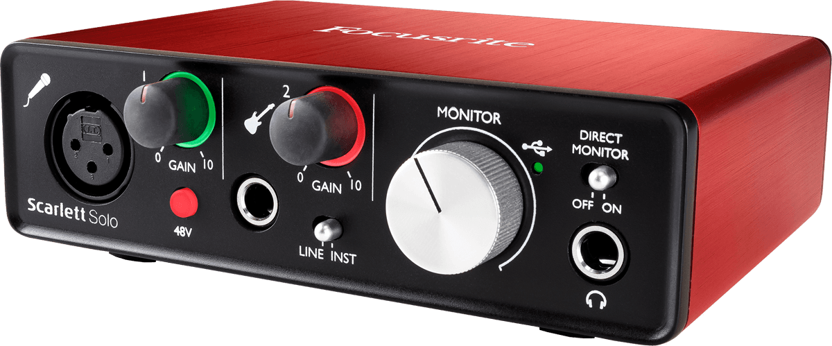Focusrite Scarlett2 Solo : RFO SCARLETT2 SOLO 3 B