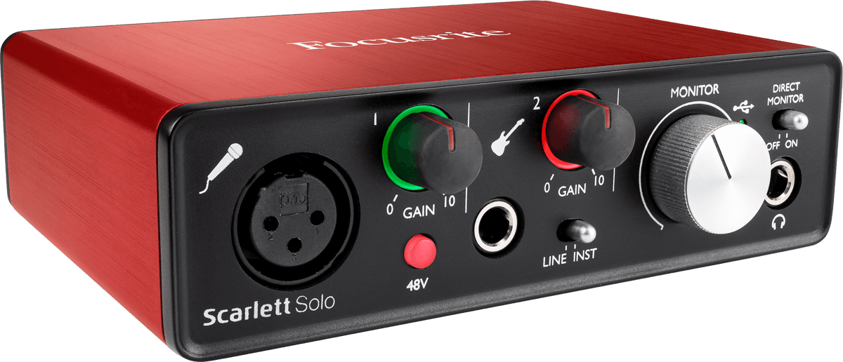 Focusrite Scarlett2 Solo : RFO SCARLETT2 SOLO B
