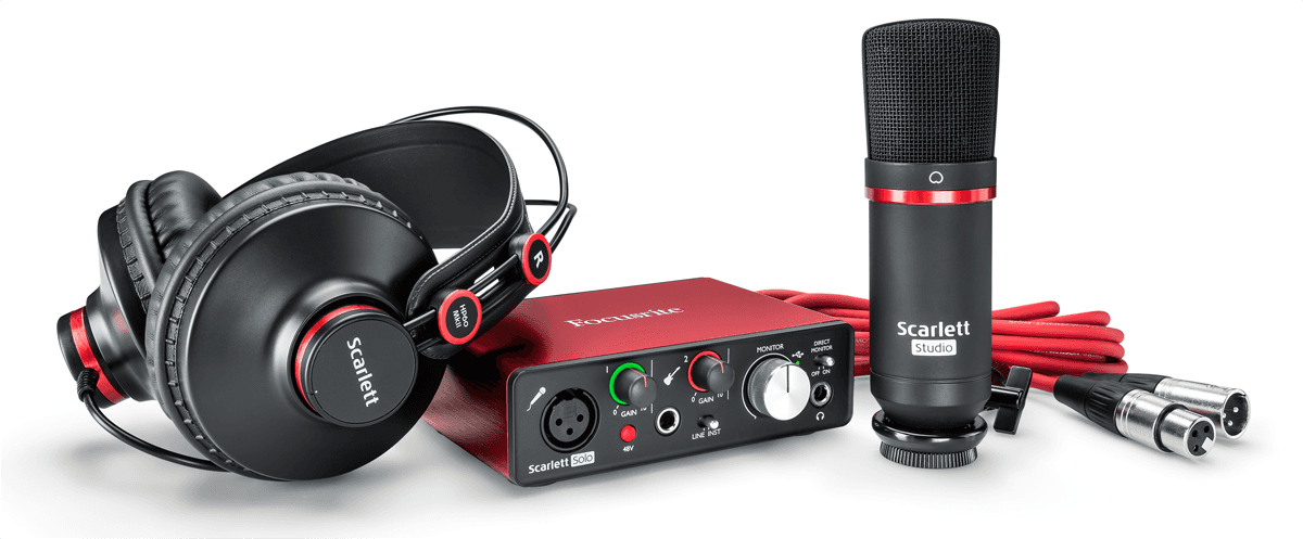 Focusrite Scarlett2 Solo Studio Pack : RFO SCARLETT2 SOLO STUDIO 2 B