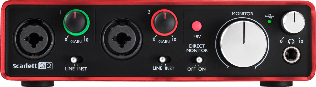 Focusrite Scarlett2 2i2 : RFO SCARLETT2 2I2 4 B