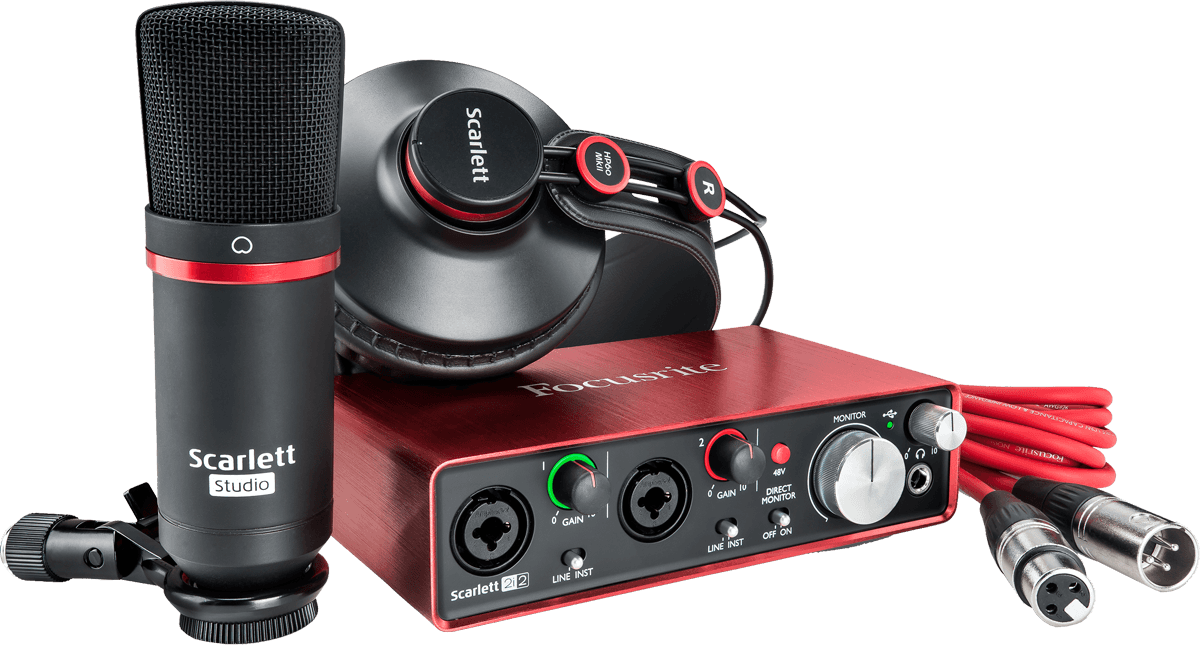 Focusrite Scarlett2-2i2 Studio Pack : RFO SCARLETT2 STUDIO B