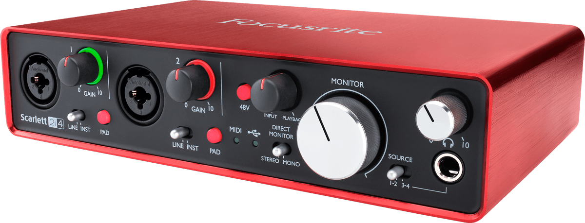Focusrite Scarlett2 2i4 : RFO SCARLETT2 2I4 3 B