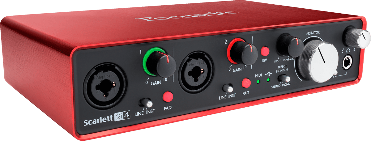 Focusrite Scarlett2 2i4 : RFO SCARLETT2 2I4 B