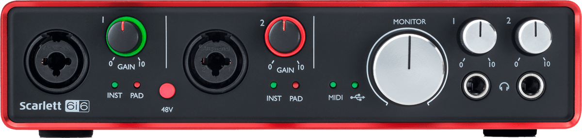 Focusrite Scarlett2 6i6 : RFO SCARLETT2 6I6 4 B