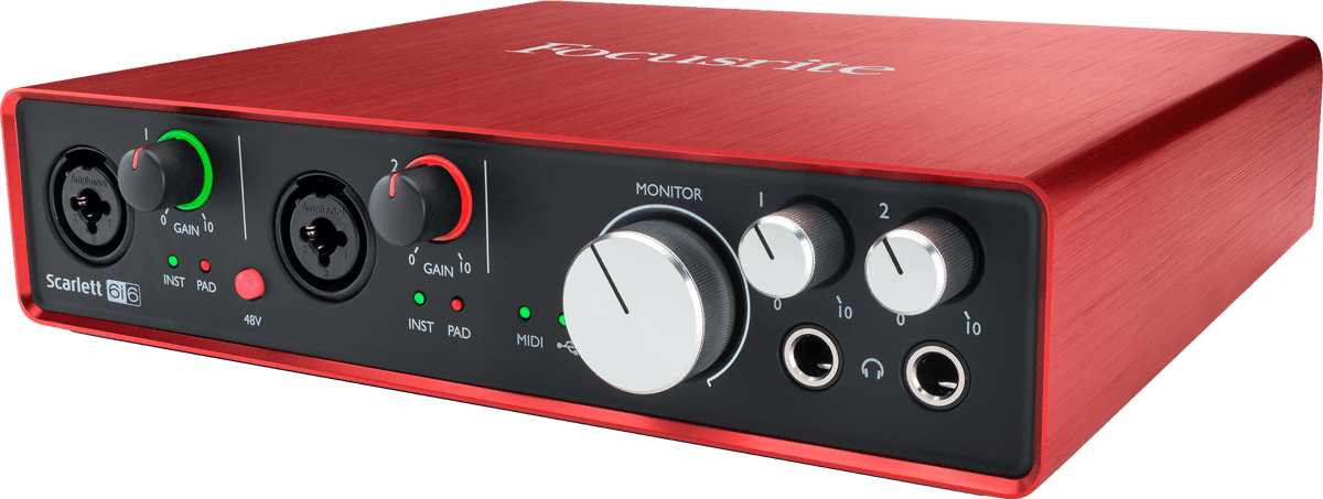 Focusrite Scarlett2 6i6 : RFO SCARLETT2 6I6 3 B