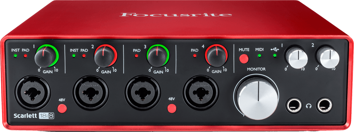 Focusrite Scarlett2 18i8 : RFO SCARLETT2 18I8 4 B