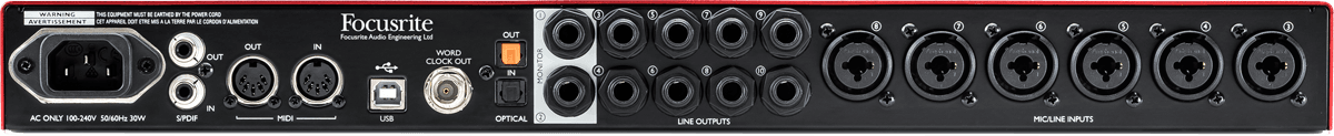 Focusrite Scarlett2 18i20 : RFO SCARLETT2 18I20 5 B