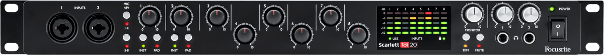 Focusrite Scarlett2 18i20 : RFO SCARLETT2 18I20 4 B