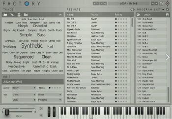 Sugar Bytes Factory : FactorySettings Sugar Bytes Factory : FactorySettings
