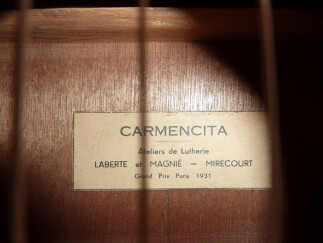 Mirecourt Carmencita, Laberte et Magnié, 1931