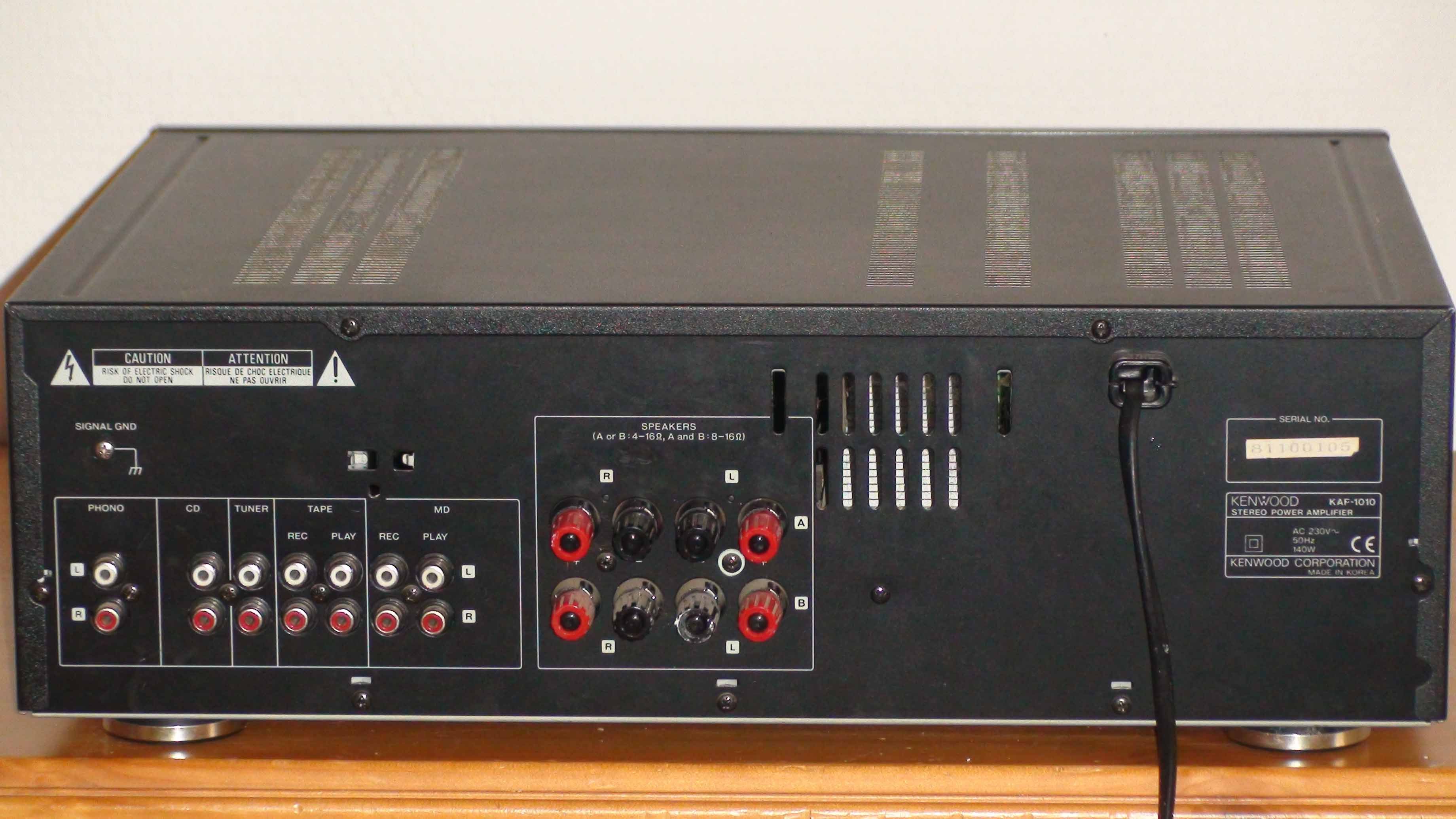 アンプ KENWOOD KAF-3010R KENWOOD KAF-3010R Specifications Kenwood