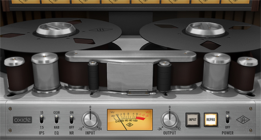Universal Audio Oxide Tape Recorder : oxide gui sq