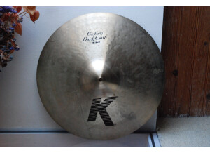 Ziljian K Custom dark crash 18 dessus