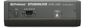PreSonus AR8 USB : presonus studiolive ar8 usb back big