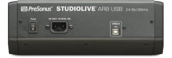 PreSonus AR8 USB : presonus studiolive ar8 usb back big PreSonus AR8 USB : presonus studiolive ar8 usb back big