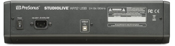 PreSonus AR12 USB : presonus studiolive ar12 usb back big