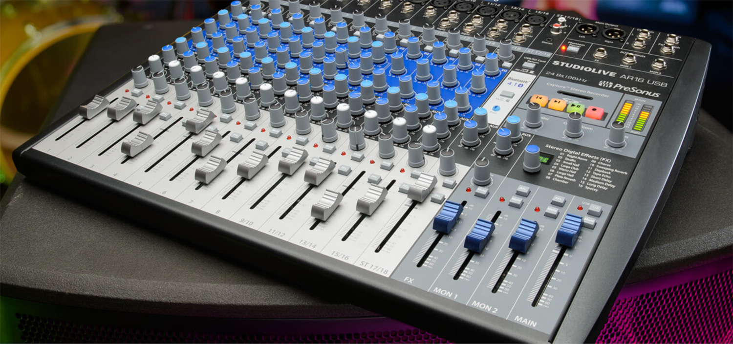 PreSonus AR16 USB : presonus studiolive ar16 usb persp