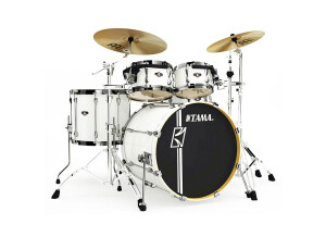 Tama superstar hyper drive shell pack in sugar white large
