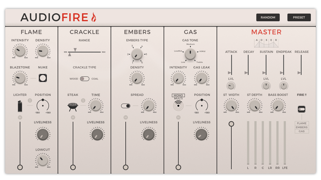 AudioGaming Audiofire : AudioFire screen
